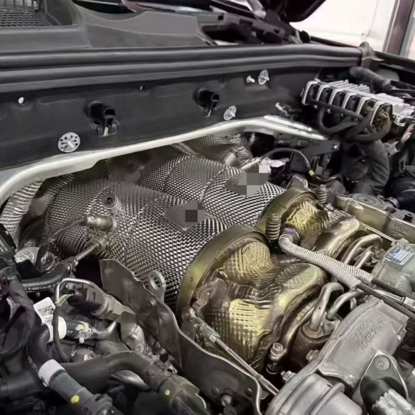 Descente d'échappement inox haute performance Audi RSQ8 / SQ8 / SQ7 V8