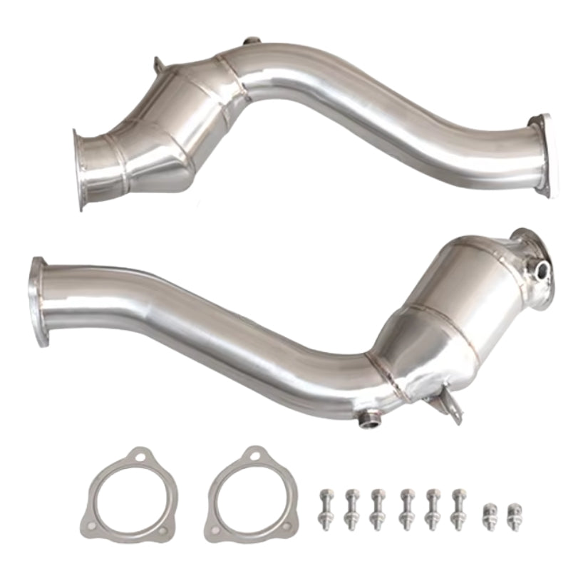 Descente d'échappement Downpipe performance Porsche Cayenne 958 3.6T
