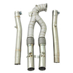 Downpipe racing en acier inoxydable pour Audi RS3 8V / 8Y