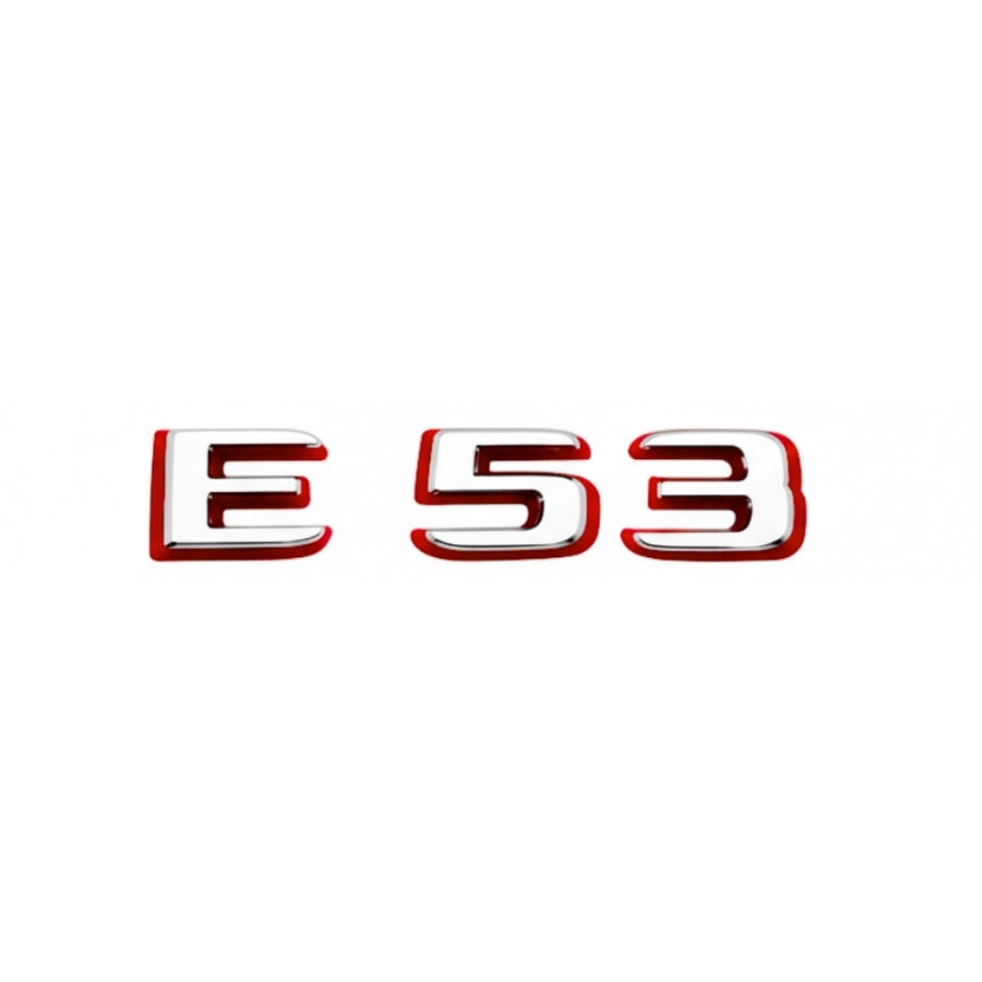 Logo noir Mercedes Classe E W213 E43 E63S AMG
