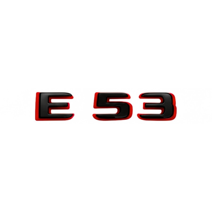 Logo noir Mercedes Classe E W213 E43 E63S AMG
