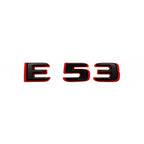 Logo noir Mercedes Classe E W213 E43 E63S AMG