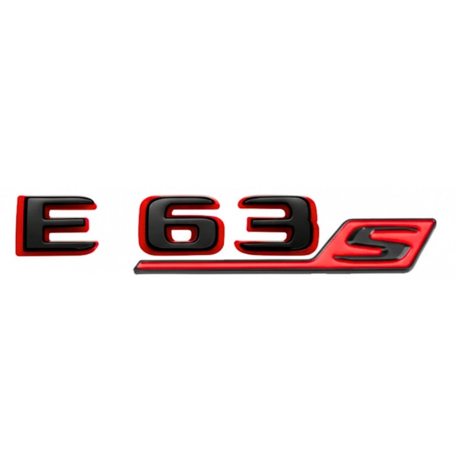 Logo noir Mercedes Classe E W213 E43 E63S AMG