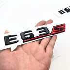 Logo noir Mercedes Classe E W213 E43 E63S AMG