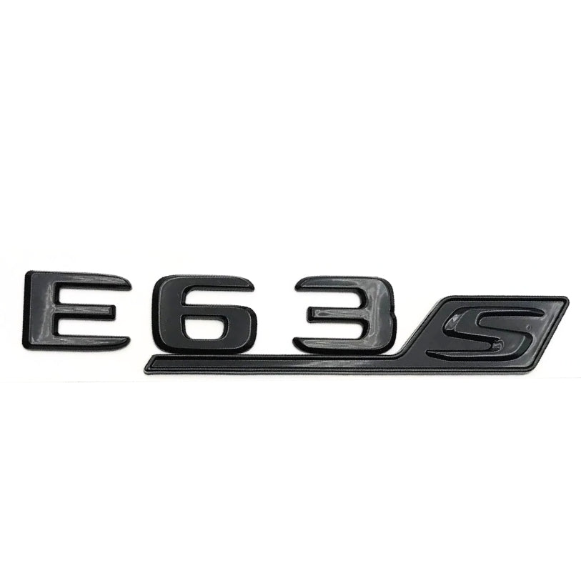 Logo noir Mercedes Classe E W213 E43 E63S AMG