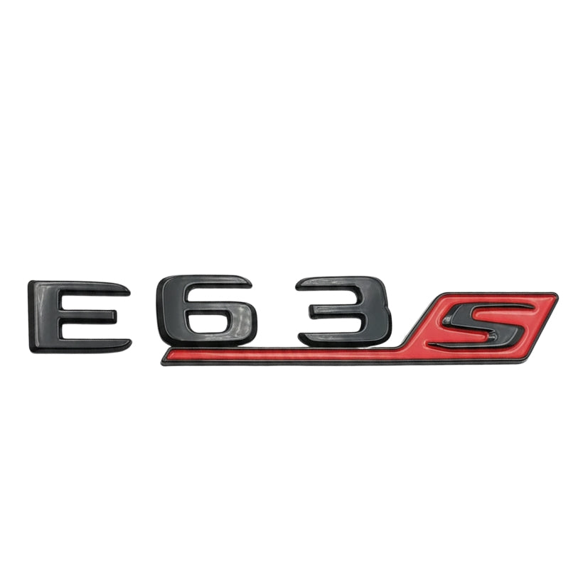 Logo noir Mercedes Classe E W213 E43 E63S AMG