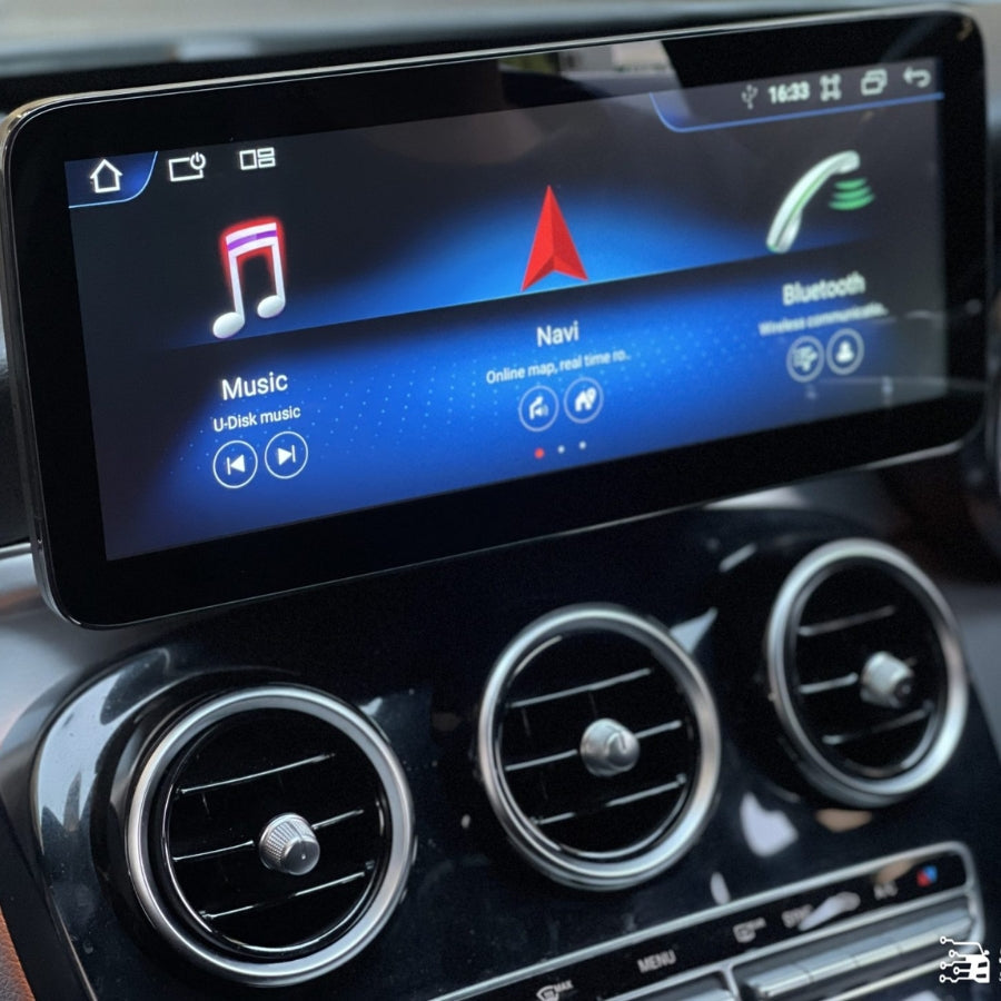 Interface Apple CarPlay / Android Auto Mercedes Classe C W205 et GLC X253