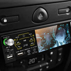 Autoradio 1 DIN avec Écran Rétractable Apple CarPlay et Android Auto