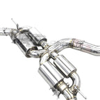 Ligne d'Échappement Inox à Valves avec Sorties pour Audi RS3 8V 8Y et TTRS