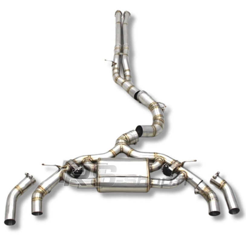 Ligne inox à clapets actifs Audi RS3 8V 8Y / TTRS 8S 2017-2023