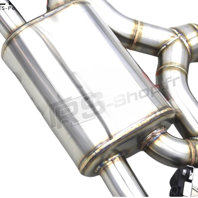 Ligne inox à clapets actifs Audi RS3 8V 8Y / TTRS 8S 2017-2023