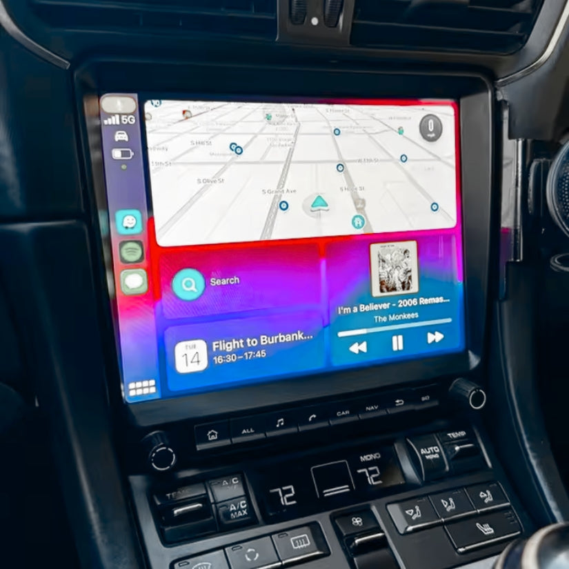 Interface CarPlay sans fil Porsche 911 991 / 718 Boxster Cayman 981