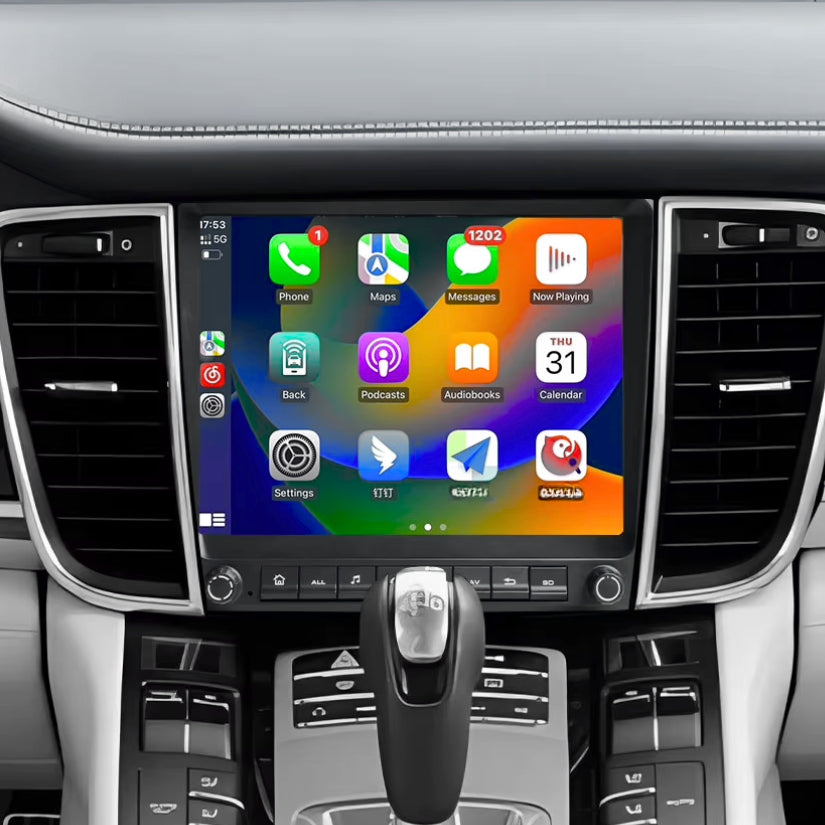 Système d'Infodivertissement Apple CarPlay pour Porsche Panamera