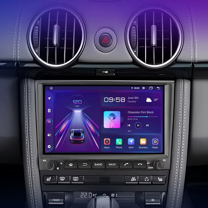 Mise à jour écran multimédia CarPlay Porsche 911 997 / Boxster Cayman 987