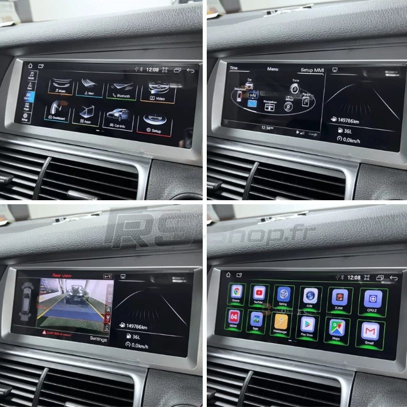 Système multimédia écran Apple CarPlay compatible Audi A6 S6 RS6 C6