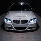 Phares Avant LED Angel Eyes compatible BMW Série 3 E90 Berline
