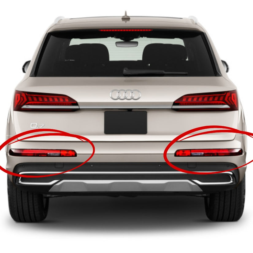 Optiques de Pare-choc Arrière de Remplacement Audi Q7 4M (Dès 2015)