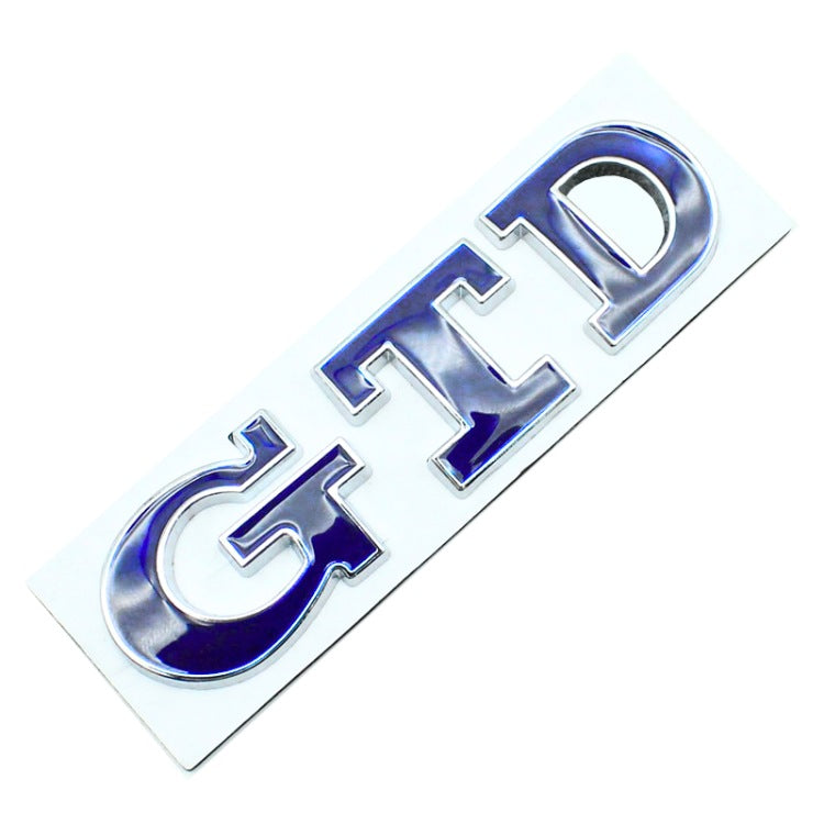 Logo GTD de remplacement pour Volkswagen Golf
