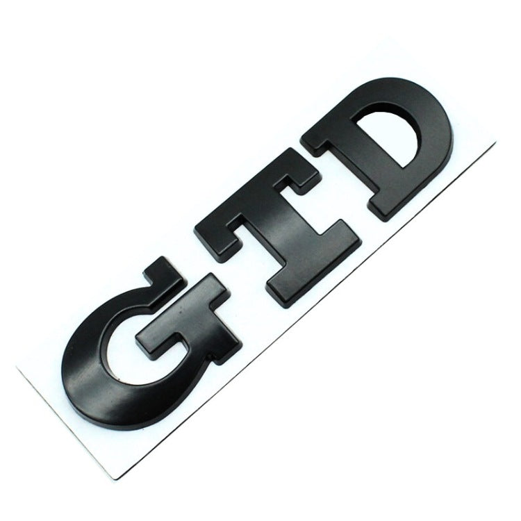 Logo GTD de remplacement pour Volkswagen Golf