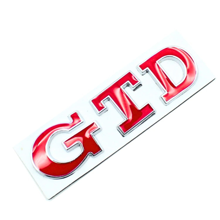 Logo GTD de remplacement pour Volkswagen Golf