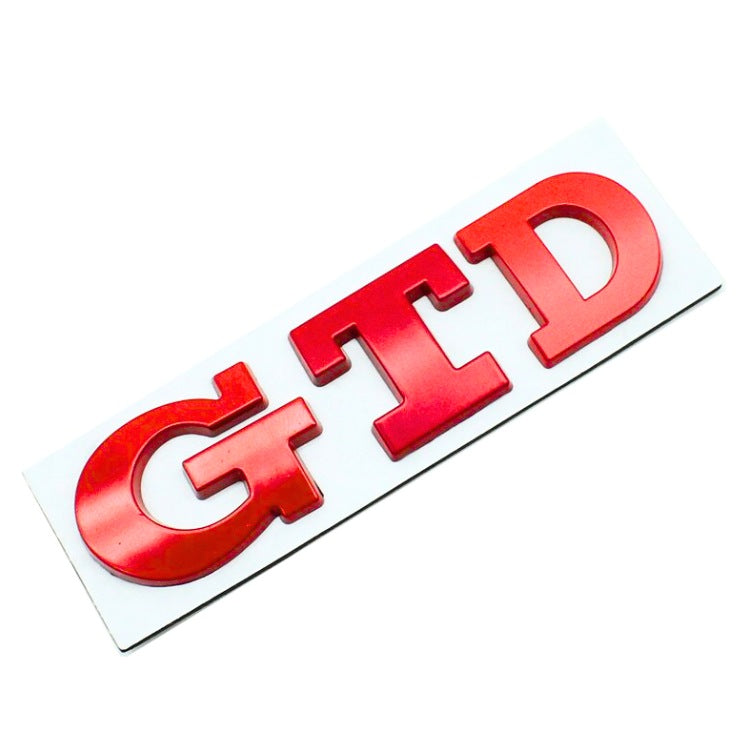 Logo GTD de remplacement pour Volkswagen Golf