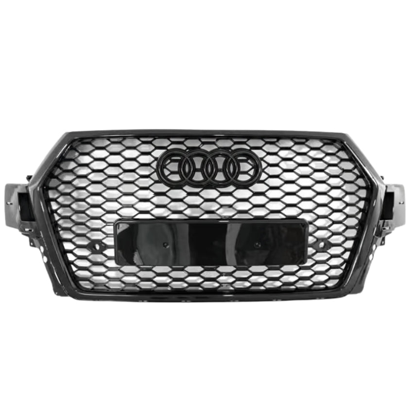 Grille Centrale de Calandre Noire pour Audi Q7 SQ7 4M