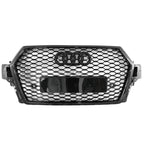 Grille Centrale de Calandre Noire pour Audi Q7 SQ7 4M