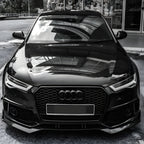 Grille de Calandre Avant Full Black Audi A6 S6 C7 (2011-2018)