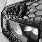 Grille de Calandre Avant Full Black Audi A6 S6 C7 (2011-2018)