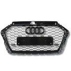 Calandre Look RS3 Black Edition pour Audi A3 S3 8V Sportback / Berline