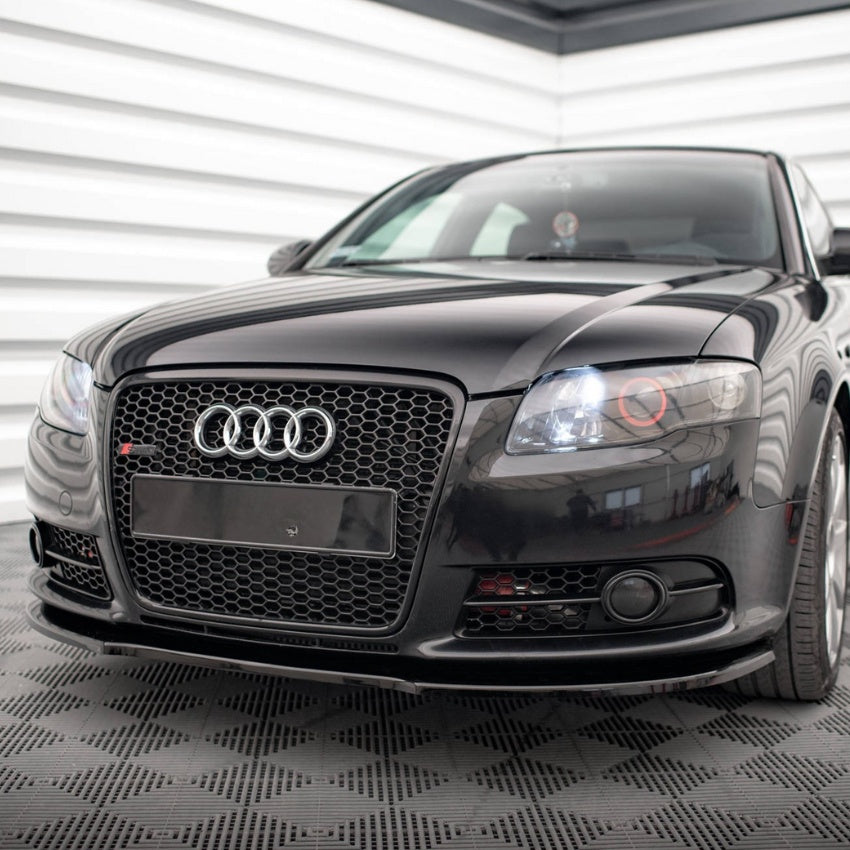 Calandre Centrale Sport Noire pour Audi A4 S4 B7 Berline et Avant