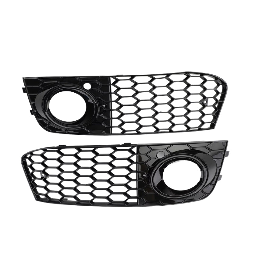 Calandre Centrale Sport Noire pour Audi A4 S4 B7 Berline et Avant