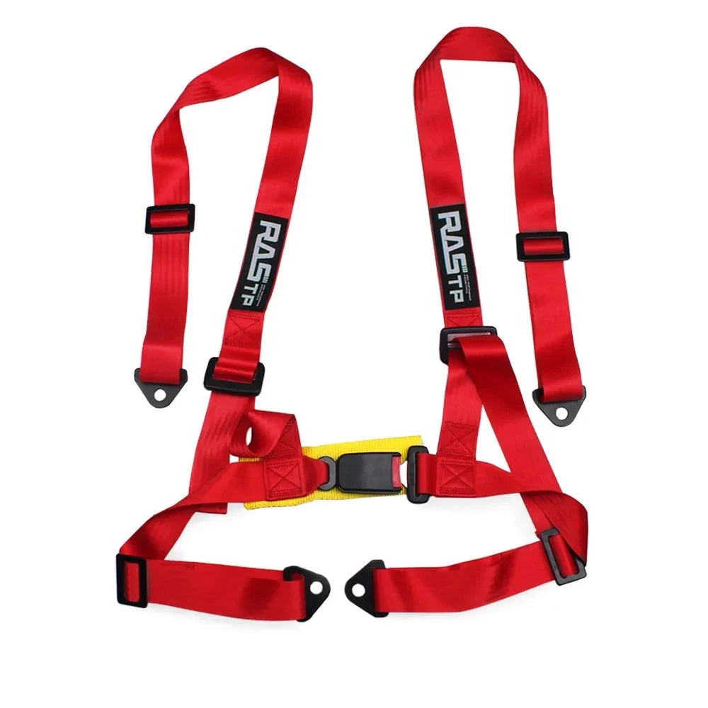 Ceinture de Sécurité Harnais 4 Points Universel pour Siège Baquet