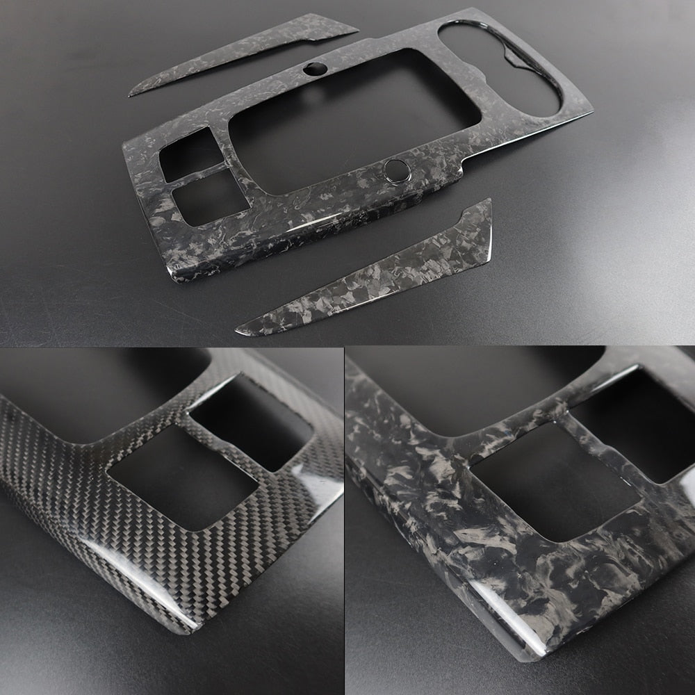 Console Centrale en Carbone Véritable pour Audi A3 S3 RS3 8V