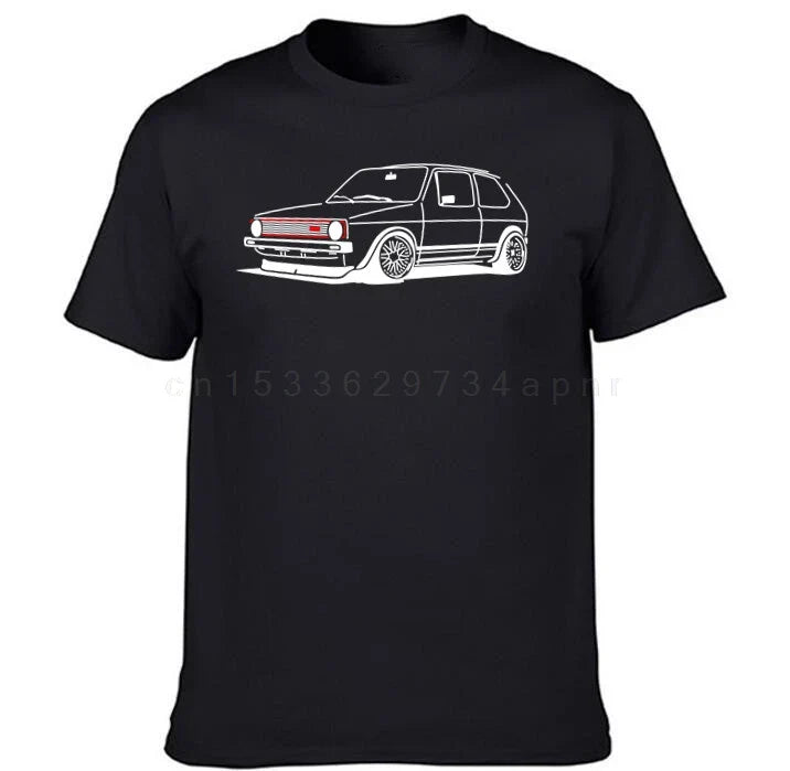 T-shirt vintage Volkswagen Golf MK1 GTI - Légende automobile
