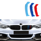 Clips Bandes de Calandre BMW M Performance - 3 Couleurs Sport