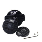 Pack Bouchons Noirs Finition Racing - Huile / Lave-Glace / Liquide Refroidissement
