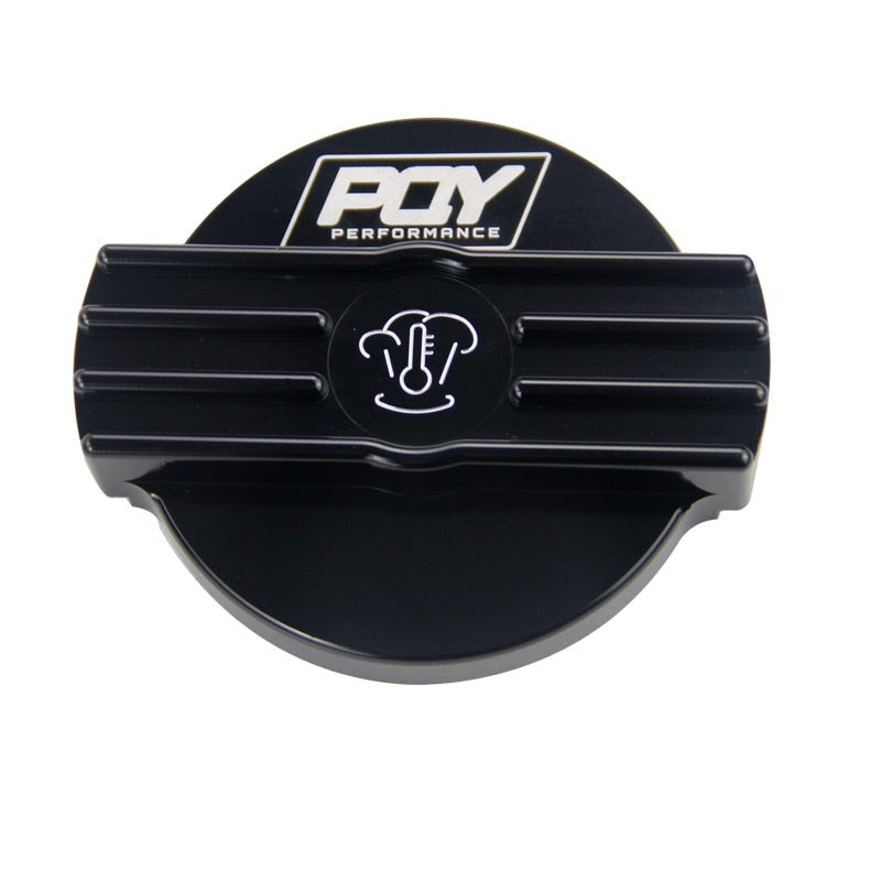 Pack Bouchons Noirs Finition Racing - Huile / Lave-Glace / Liquide Refroidissement
