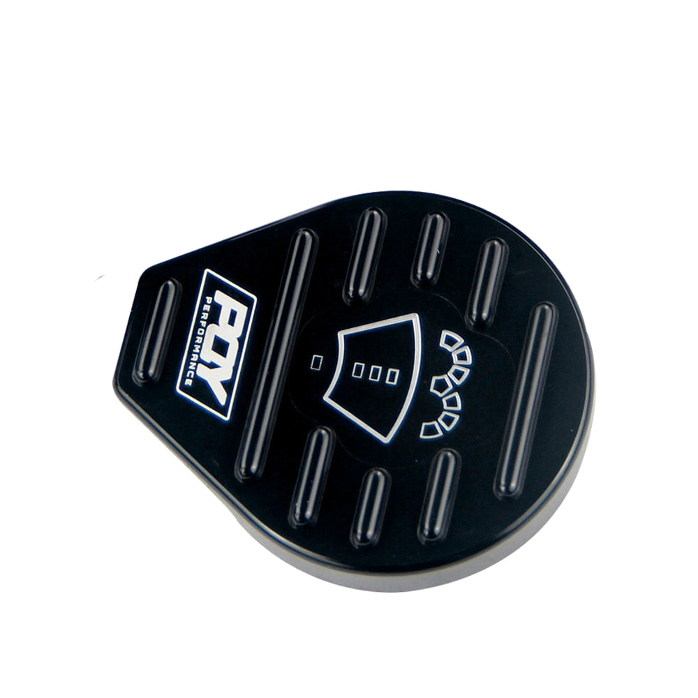 Pack Bouchons Noirs Finition Racing - Huile / Lave-Glace / Liquide Refroidissement