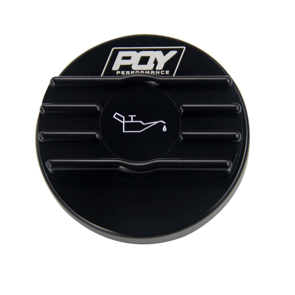 Pack Bouchons Noirs Finition Racing - Huile / Lave-Glace / Liquide Refroidissement