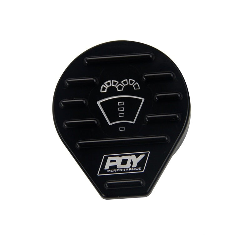 Pack Bouchons Noirs Finition Racing - Huile / Lave-Glace / Liquide Refroidissement