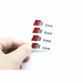 Autocollant monogramme S-Line pour ailes ou coffre Audi