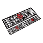 Sticker drapeau origine pays pour voiture - Diverses nations