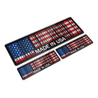 Sticker drapeau origine pays pour voiture - Diverses nations