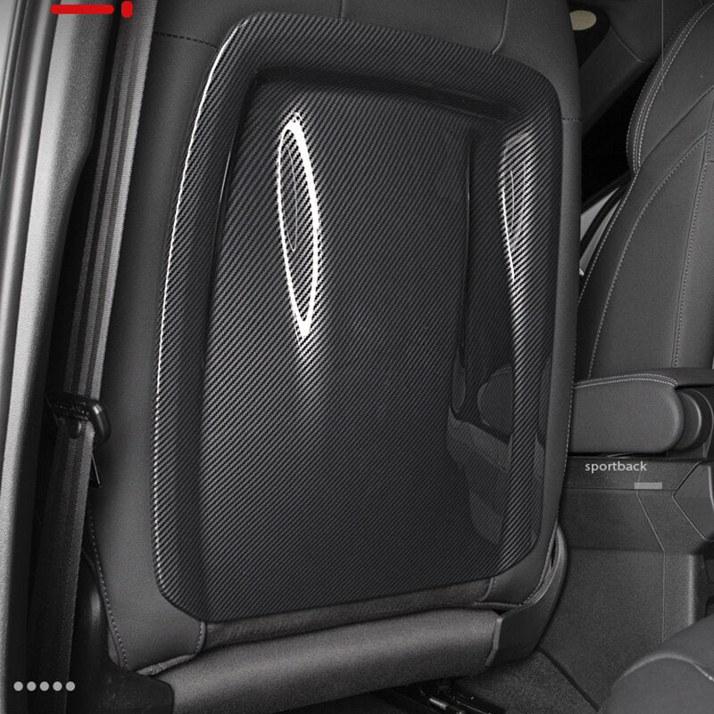 Habillage de dossier de siège look carbone pour Audi A3 S3 RS3 8Y