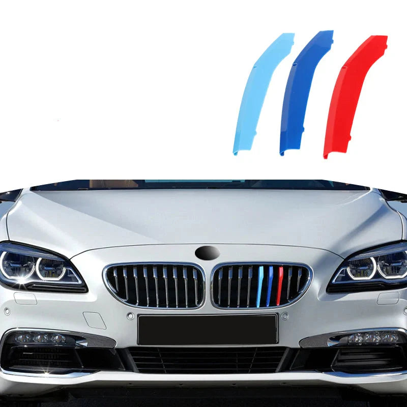 Clips Bandes de Calandre BMW M Performance - 3 Couleurs Sport