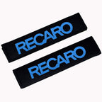Protège-ceintures de sécurité logo Recaro pour sièges baquets