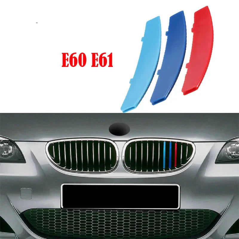 Clips Bandes de Calandre BMW M Performance - 3 Couleurs Sport