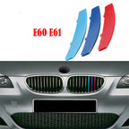 Clips Bandes de Calandre BMW M Performance - 3 Couleurs Sport