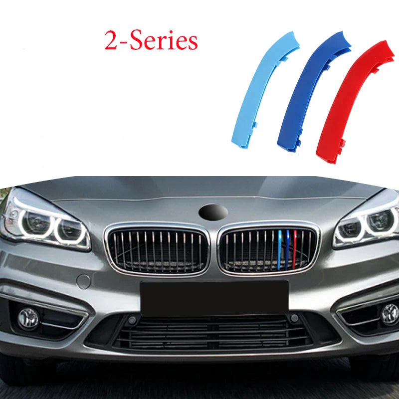 Clips Bandes de Calandre BMW M Performance - 3 Couleurs Sport